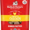 Stella & Chewy's Freeze Dried Raw Dinner Patties – Grain Free Dog Food, Protein Rich Chewy’s Chicken Recipe – 25 oz Bag