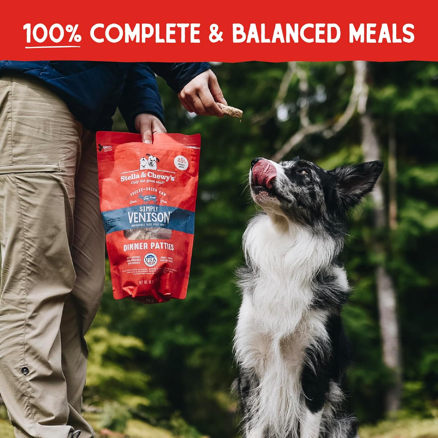 Stella & Chewy's Freeze Dried Raw Dinner Patties – Grain Free Dog Food, Protein Rich Simply Venison Recipe – 25 oz Bag11