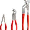 TEKTON Angle Nose Slip Joint Pliers Set, 3-Piece (5, 7, 10 in.) | PGA16103 | Made in USA