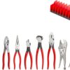 TEKTON Gripping, Cutting, and Locking Pliers Set with Rack (10-Piece) | PLR99202