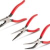 TEKTON Gripping Pliers Set, 3-Piece (Long Nose, Bent Nose) | PGF99101