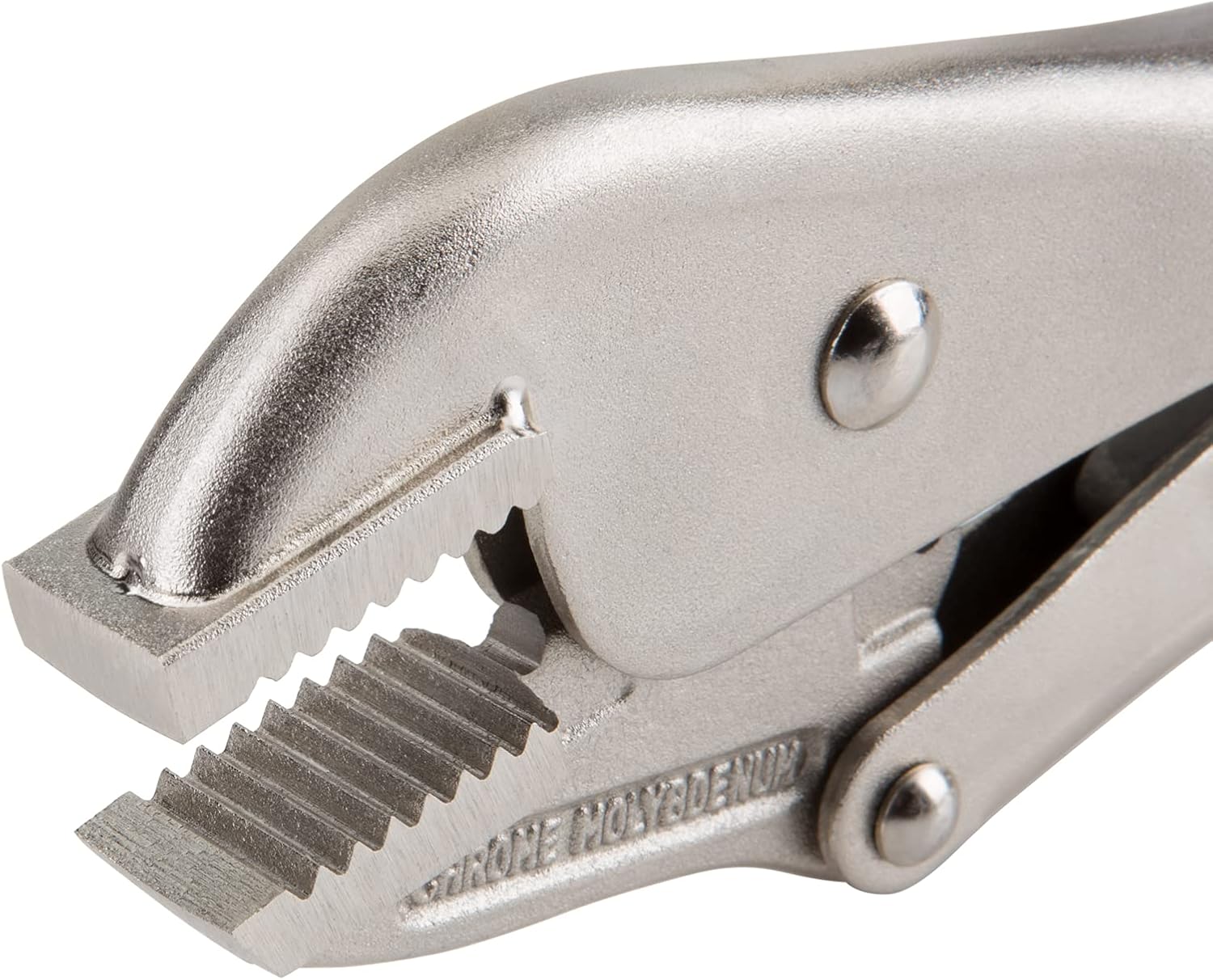 TEKTON Locking Pliers Set, 4-Piece (Straight Jaw, Curved Jaw, Long Nose) PLK999023