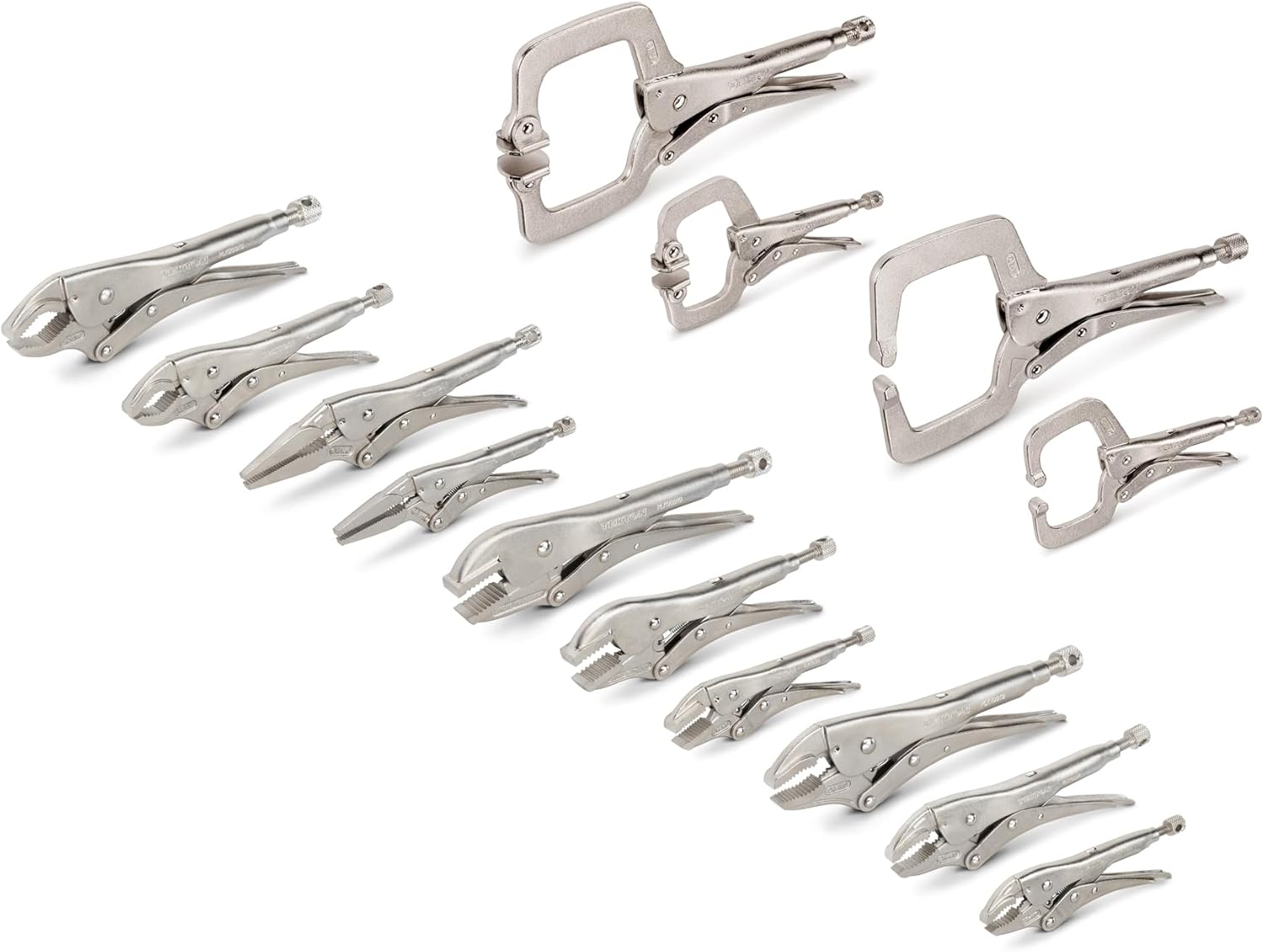 TEKTON Locking Pliers and C-Clamp Set (14-Piece) PLK999091