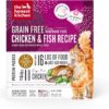 The Honest Kitchen Dehydrated Grain Free Chicken & Fish Cat Food, 4 lb Box