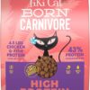 Tiki Cat Born Carnivore High Protein, Chicken, Herring & Salmon Meal, Grain-Free Baked Kibble to Maximize Nutrients, Dry Cat Food, 5.6 lbs. Bag