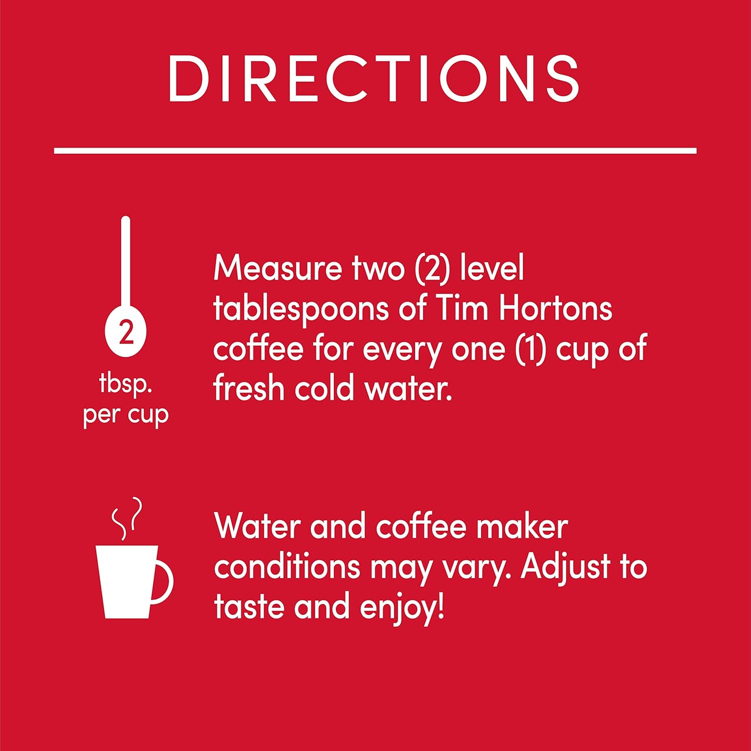 Tim Hortons Dark Roast, Rich Ground Coffee, Perfectly Balanced, Always Smooth, Made with 100% Arabica Beans, 72 Ounce, 12 Oz (Pack of 6) 4