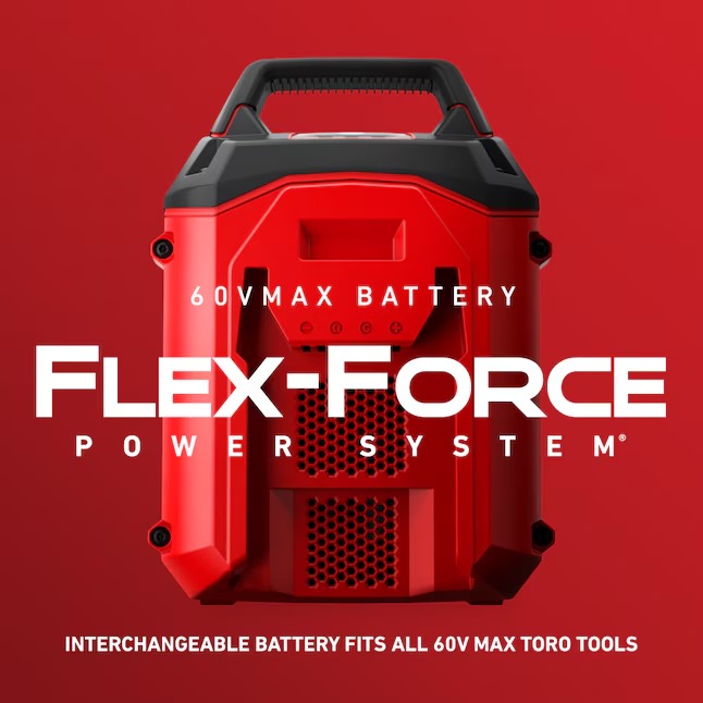 Toro 51820 Flex-Force 60-volt Max 605-CFM 120-MPH Battery Handheld Leaf Blower 2.5 Ah (Battery and Charger Included)9_11zon
