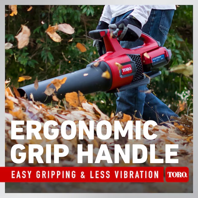 Toro 51821 Flex-Force 60-volt Max 565-CFM 110-MPH Battery Handheld Leaf Blower 2 Ah (Battery and Charger Included)11_11zon
