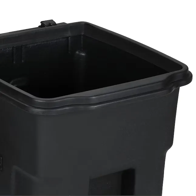 Toter 79248-R2200 48-Gallon Black Plastic Wheeled Indoor 1_11zon