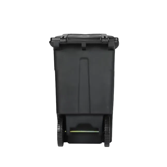 Toter 79248-R2200 48-Gallon Black Plastic Wheeled Indoor 7_11zon