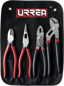 Urrea J200G Tweezers Set, 4-Piece