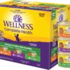 Wellness Complete Health Chicken & Turkey Pate Favorites Variety Pack, 3 Ounces (Pack of 24)