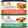 Wellness Natural Grain Free Signature Selects Flaked Wet Cat Food Variety Pack Box - 2 Flavors (Wild Salmon & Shrimp) - 2.8 Ounces Each (12 Total Cans)