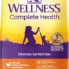 Wellness Natural Pet Food Complete Health Natural Grain Free Deboned Chicken & Chicken Meal Dry Cat Food, 11.5 Pound Bag