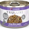 Weruva TruLuxe Cat Food, Steak Frites Dinner with Beef & Pumpkin in Gravy, 6oz Can (Pack of 24)