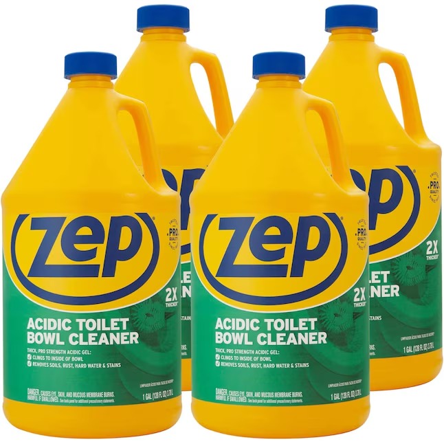 Zep Acidic Toilet Bowl Cleaner 4-Pack 128-oz Acidic Toilet Bowl Cleaner R43710CP_11zon Zep Acidic Toilet Bowl Cleaner 4-Pack 128-oz Acidic Toilet Bowl Cleaner | R43710CP