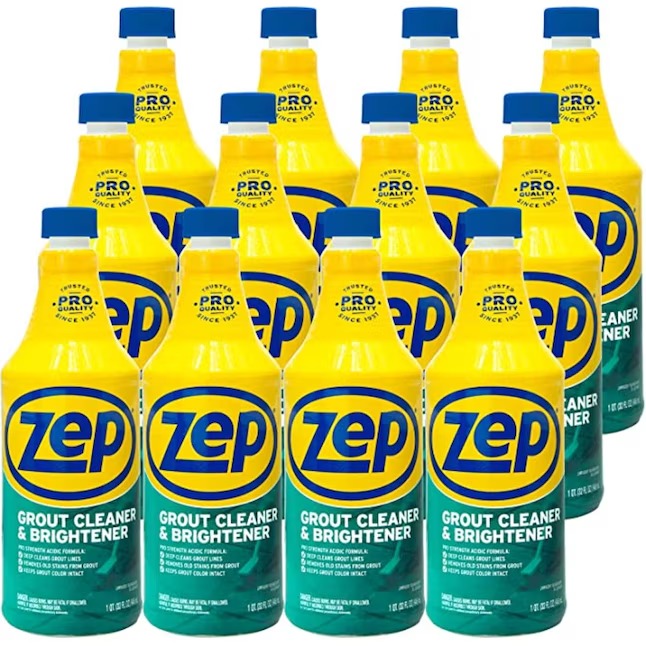 Zep Grout cleaner and Brightener 12 -Pack 32-oz ZU104632CP_11zon Zep Grout cleaner and Brightener 12 -Pack 32-oz | ZU104632CP