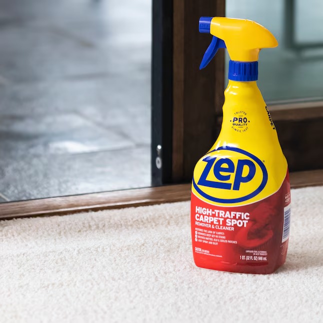 Zep High-Traffic Carpet Spot Remover and Cleaner Spot remover Liquid 32-oz 12 -Pack3_11zon