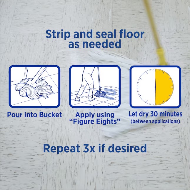 Zep High Traffic RTU (Case Of 4) High Gloss Floor Polish 128-fl oz (4-Pack)3_11zon