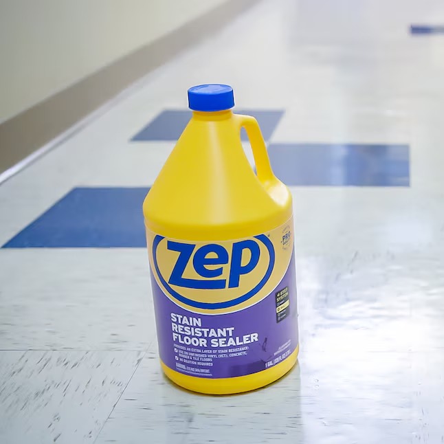 Zep Stain Resistant Floor Sealer Semi-gloss Floor Polish 128-fl oz (4-Pack)8_11zon