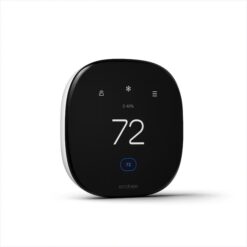 ecobee Enhanced Black Smart Thermostat with Wi-Fi Compatibility | EB-STATE6L-01