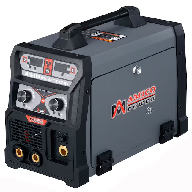 AMICO ELECTRIC MTS-165 120 or 230 -Volt 165 -Amp MIG flux-cored Wire Feed Welder_11zon AMICO ELECTRIC MTS-165 120 or 230 -Volt 165 -Amp MIG flux-cored Wire Feed Welder