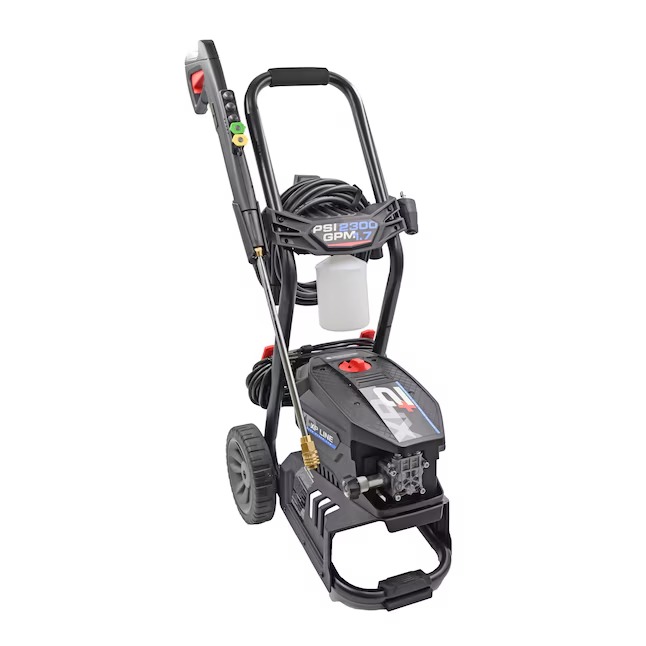 AR Blue Clean BCXP22300P-X 2300-PSI 1.7-GPM Cold Water Electric Pressure washer with 3 Spray Tips2_11zon