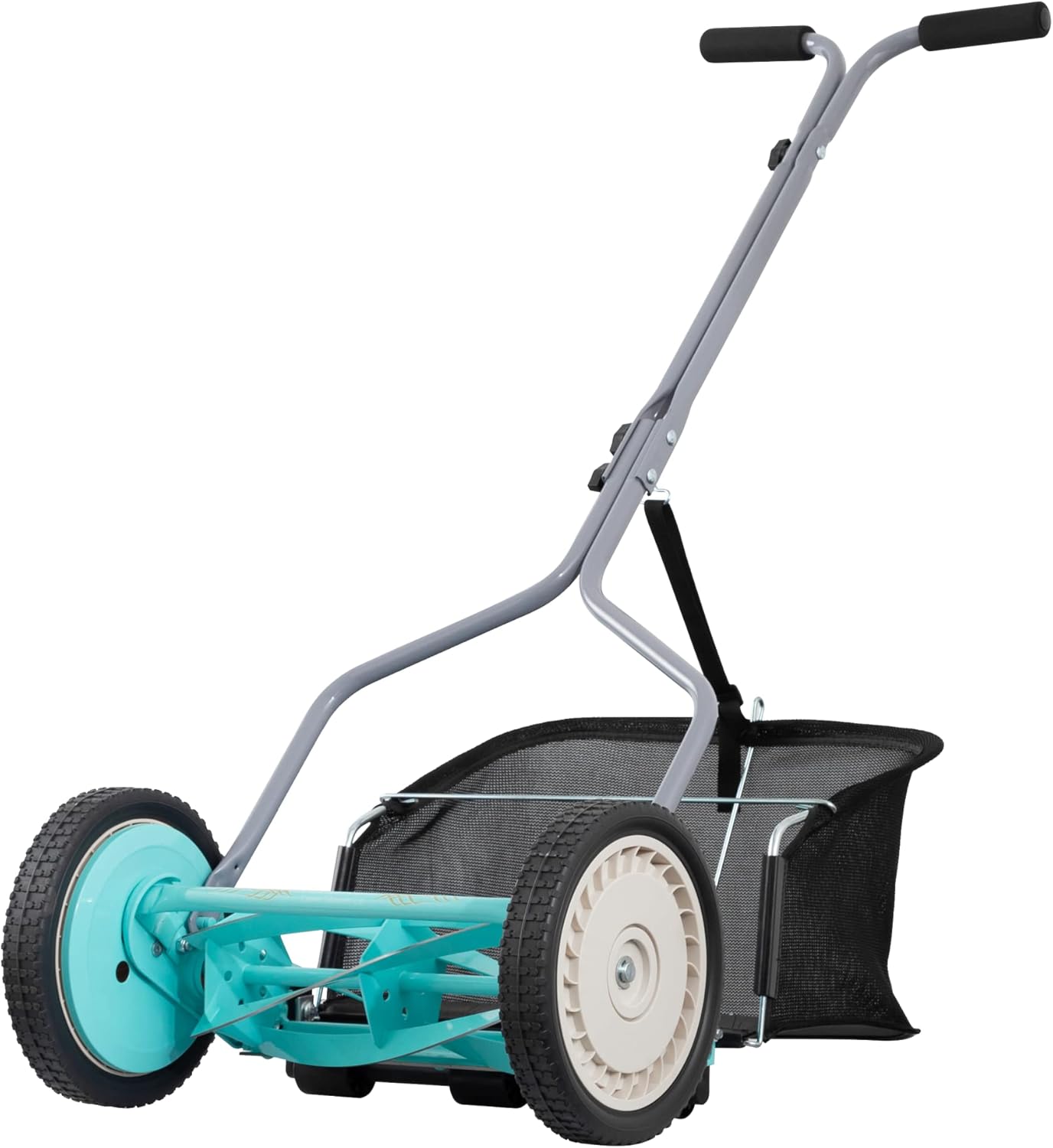 American Lawn Mower Company 1304-14GC 14-Inch 5-Blade Push Reel Lawn Mower with Grass Catcher, Mint American Lawn Mower Company 1304-14GC 14-Inch 5-Blade Push Reel Lawn Mower with Grass Catcher, Mint