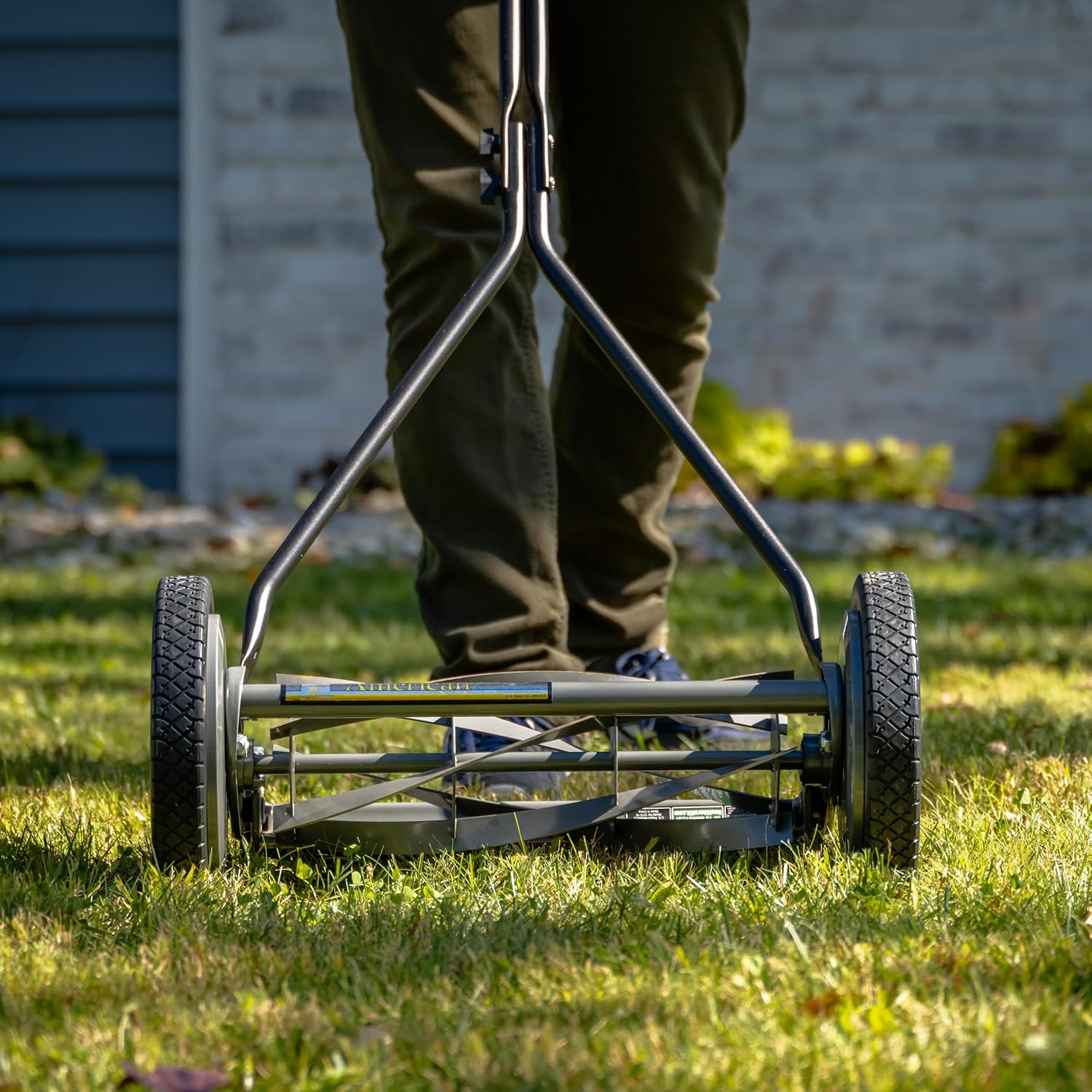 American Lawn Mower Company 1415-16 16-Inch 5-Blade Push Reel Lawn Mower, 5-Blade, Gray4