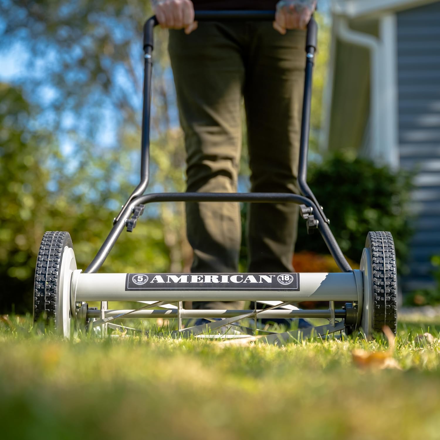American Lawn Mower Company 1815-18 18-Inch 5-Blade Reel Lawn Mower6