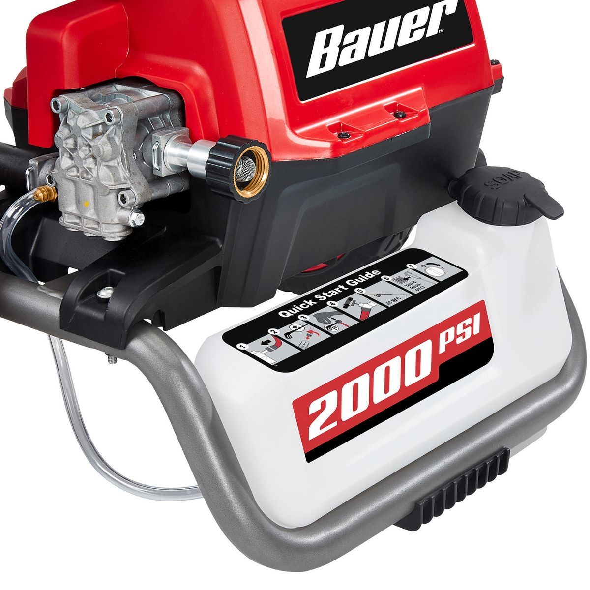 BAUER 2000 PSI Max Performance Electric Pressure Washer7