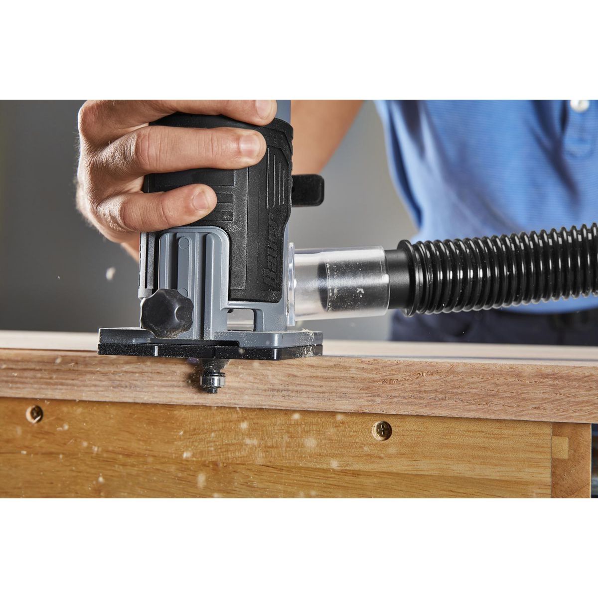 BAUER 20V Brushless Cordless Variable Speed Compact Router, Tool Only0-