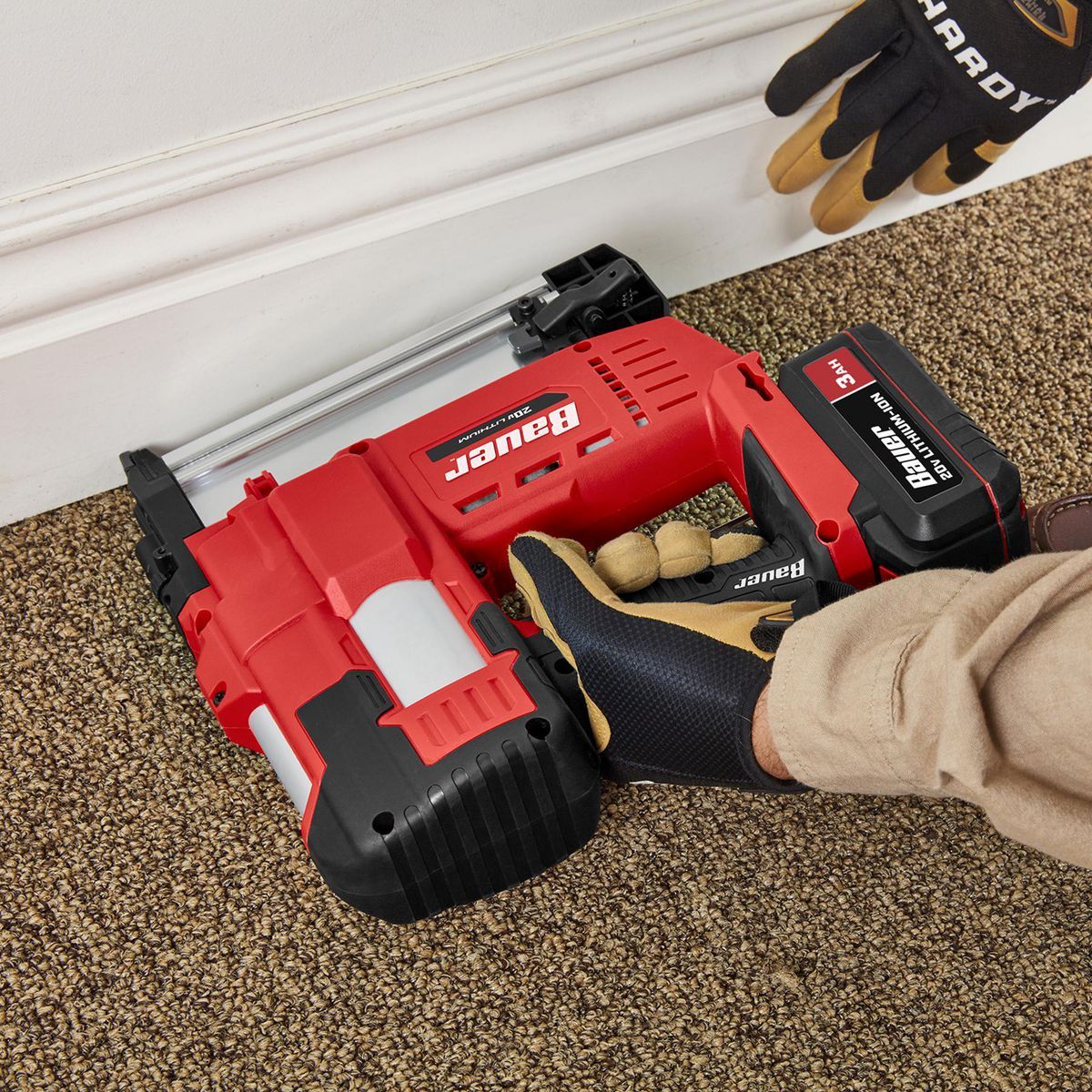BAUER 20V Cordless 18 Gauge Brad Nailer - Tool Only9