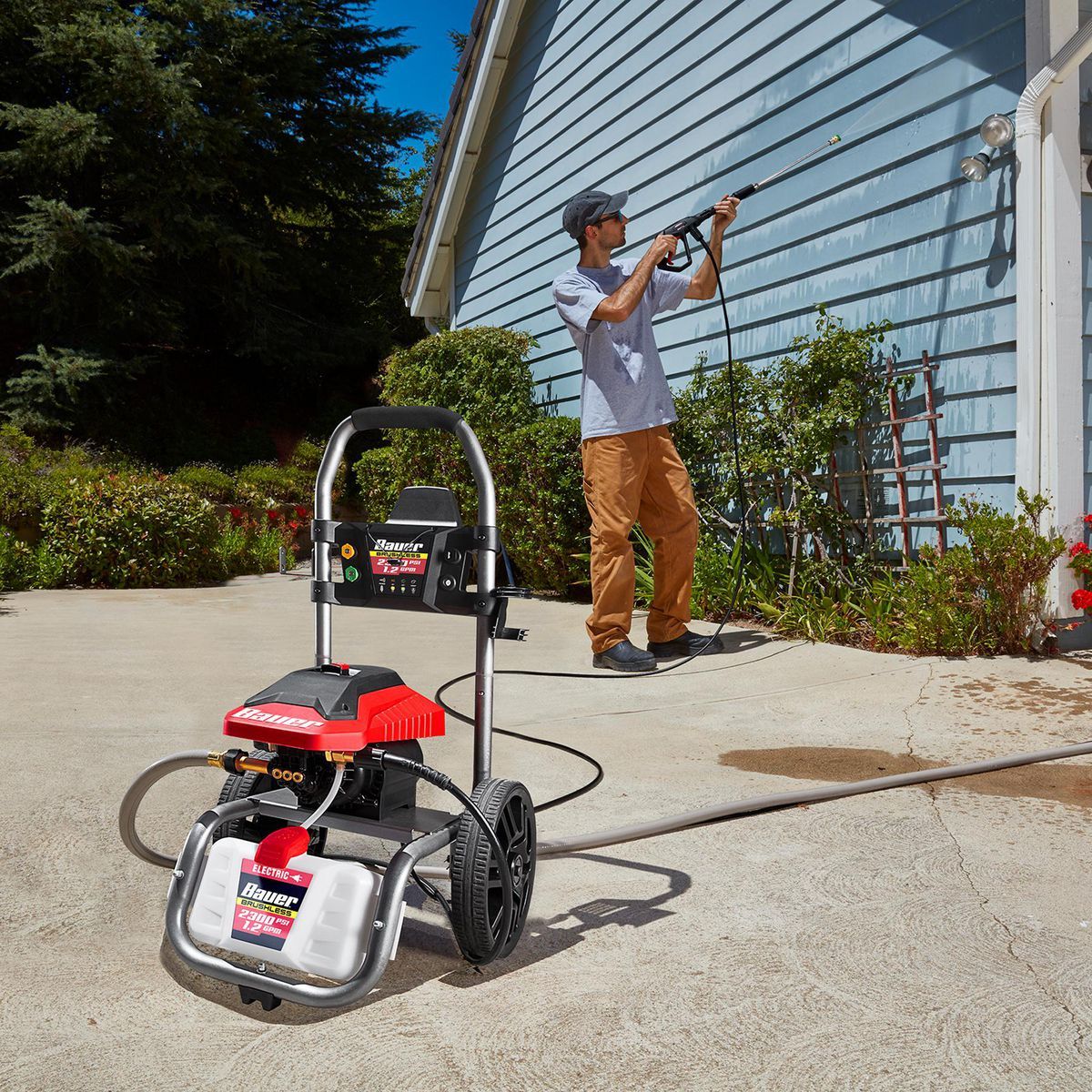 BAUER 2300 PSI, 1.2 GPM Brushless Max Performance Electric Pressure Washer11