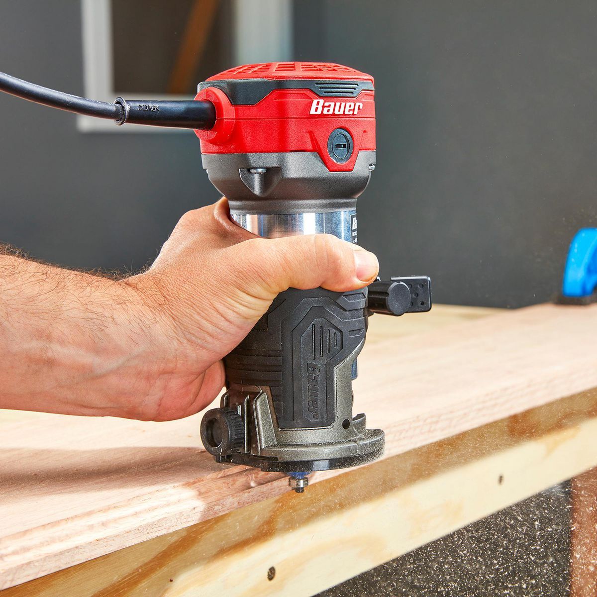 BAUER 6.5 Amp Variable Speed Compact Router9