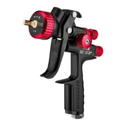 BLACK WIDOW BY SPECTRUM Professional HTE Gravity Feed Spray Gun with Side Fan Control