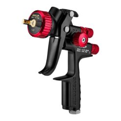 BLACK WIDOW BY SPECTRUM Professional HVLP Gravity Feed Spray Gun with Side Fan Control