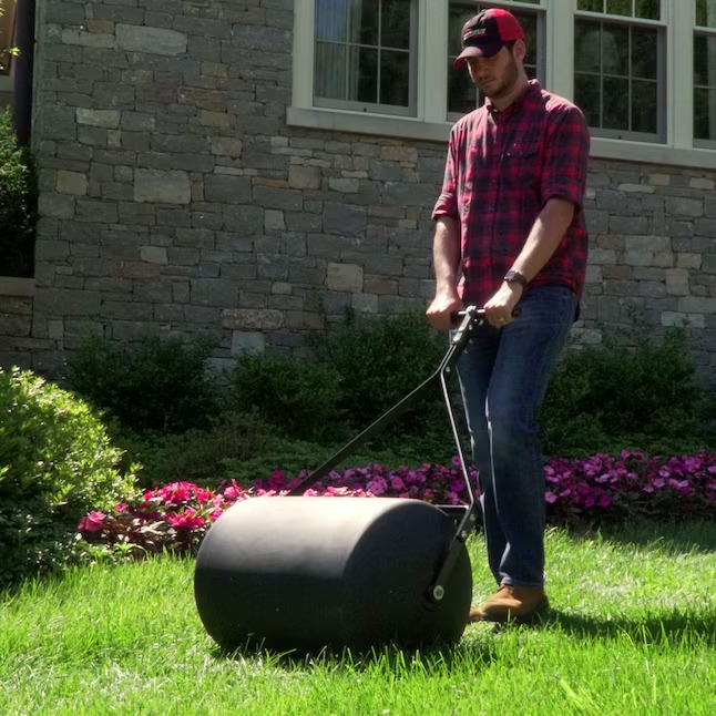 Brinly PRC-242BH 28-Gallon Push or Tow Poly Lawn Roller13_11zon