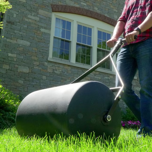 Brinly PRC-242BH 28-Gallon Push or Tow Poly Lawn Roller8_11zon