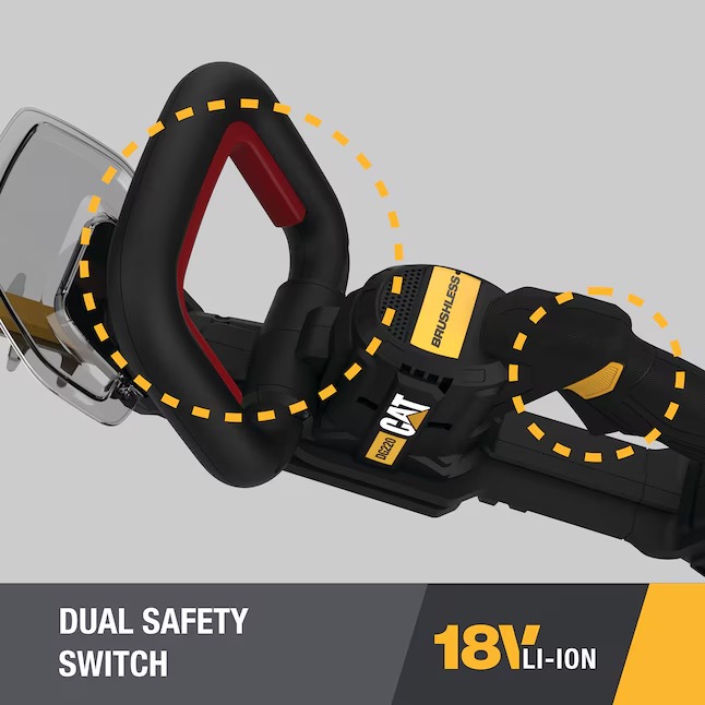 CAT 18-volt 22-in Battery Hedge Trimmer 4 Ah (Battery and Charger Included)11_11zon