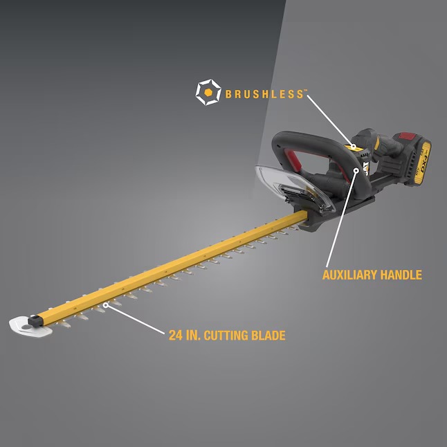 CAT 18-volt 22-in Battery Hedge Trimmer 4 Ah (Battery and Charger Included)1_11zon