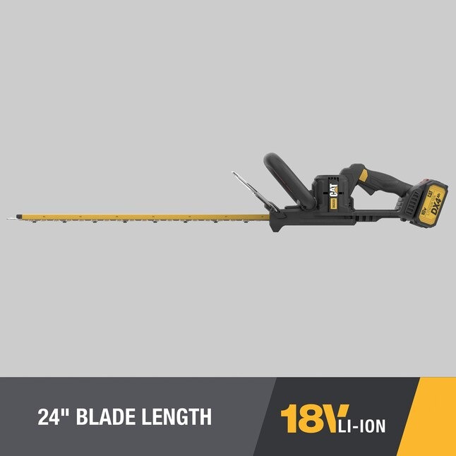 CAT 18-volt 22-in Battery Hedge Trimmer 4 Ah (Battery and Charger Included)6_11zon
