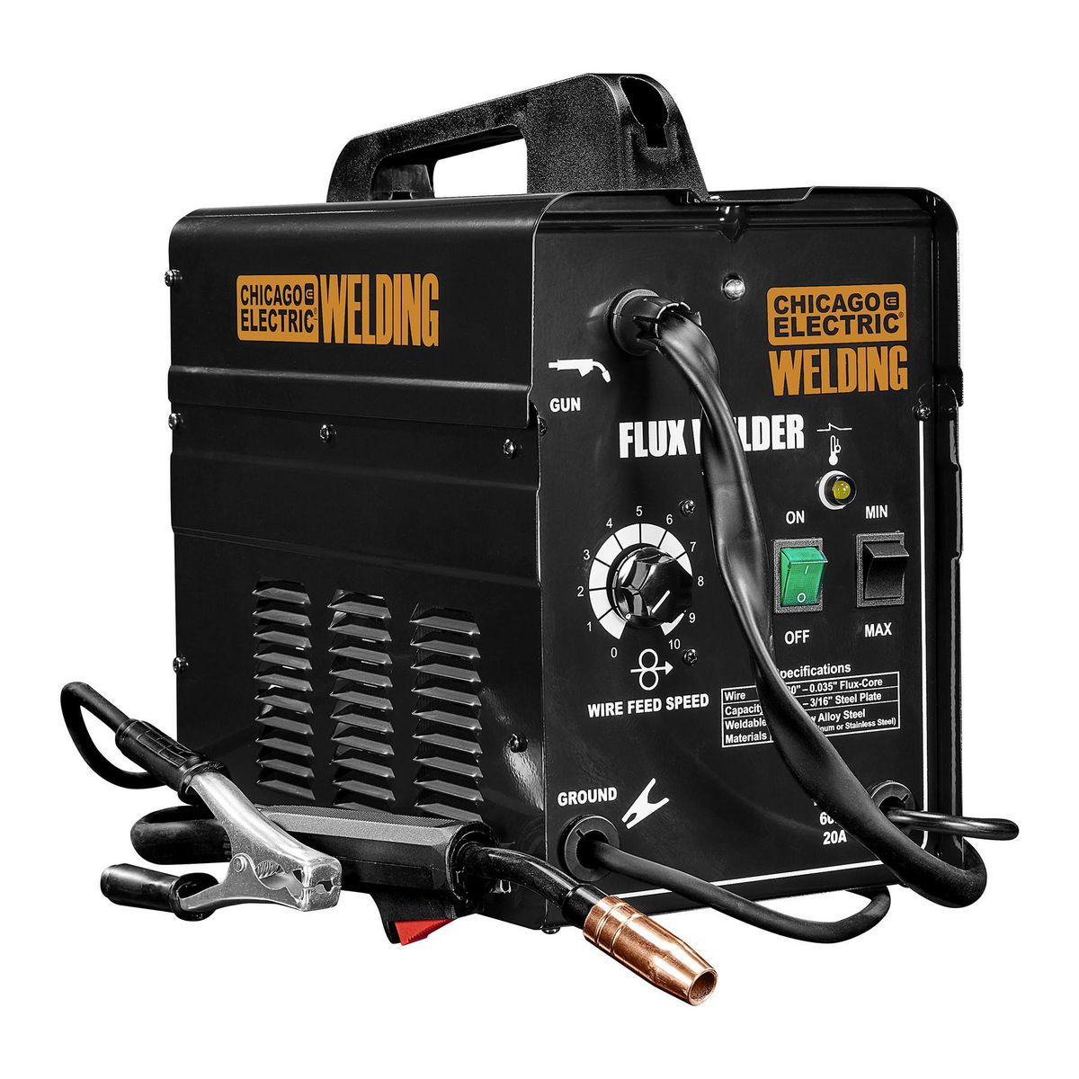 CHICAGO ELECTRIC Flux 125 Welder CHICAGO ELECTRIC Flux 125 Welder