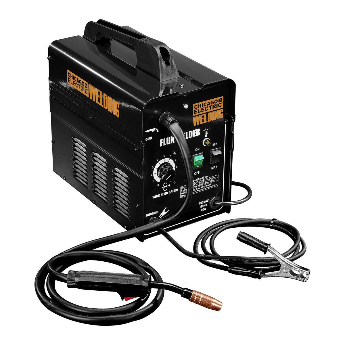 CHICAGO ELECTRIC Flux 125 Welder3