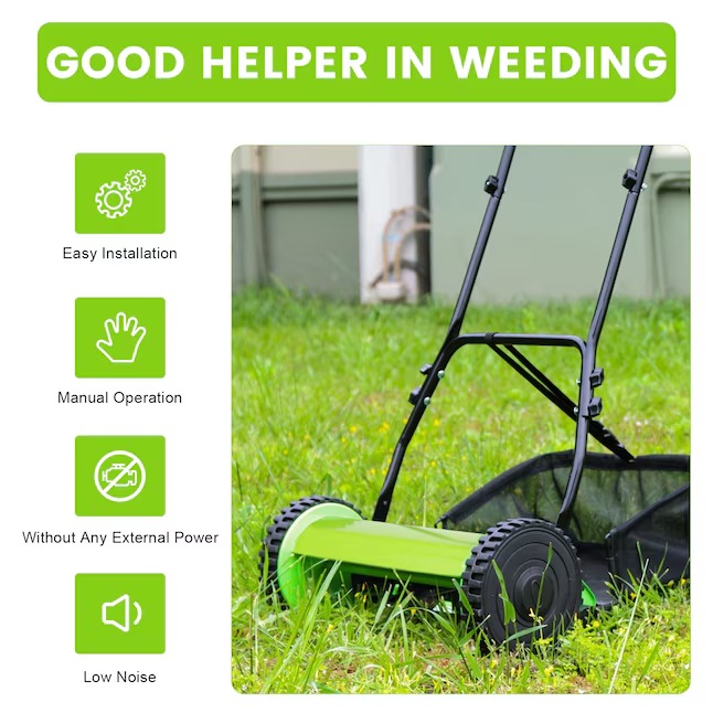 CNCEST OT-ZJGJ-4345 11.8-in 5 Reel Lawn Mower11_11zon