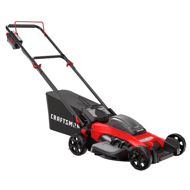 CRAFTSMAN CMCMWSP220P2 Self-Propelled Cordless Mower 20-volt 20-in Cordless Self-propelled Lawn Mower 5 Ah (2-Batteries and Charger Included)02_11zon