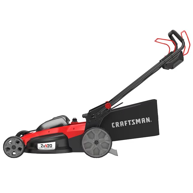CRAFTSMAN CMCMWSP220P2 Self-Propelled Cordless Mower 20-volt 20-in Cordless Self-propelled Lawn Mower 5 Ah (2-Batteries and Charger Included)16_11zon