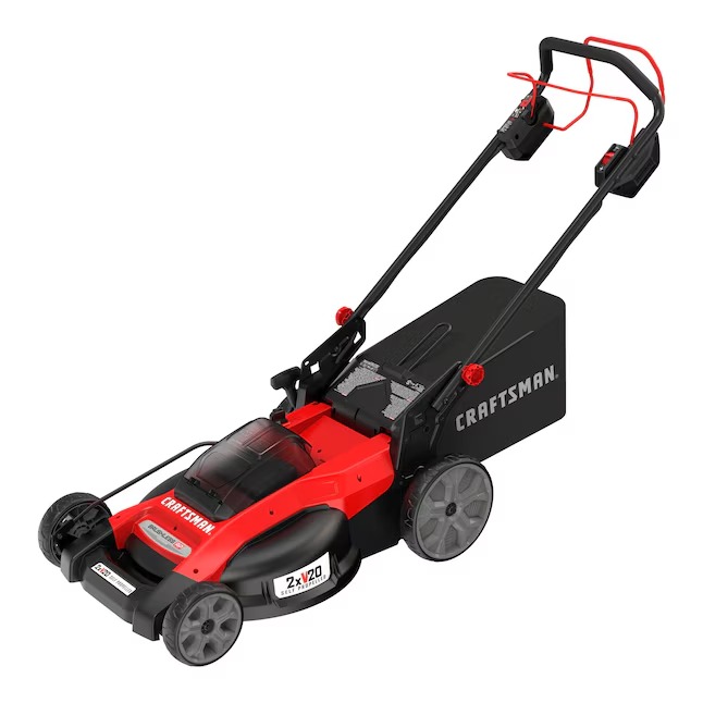 CRAFTSMAN CMCMWSP220P2 Self-Propelled Cordless Mower 20-volt 20-in Cordless Self-propelled Lawn Mower 5 Ah (2-Batteries and Charger Included)18_11zon
