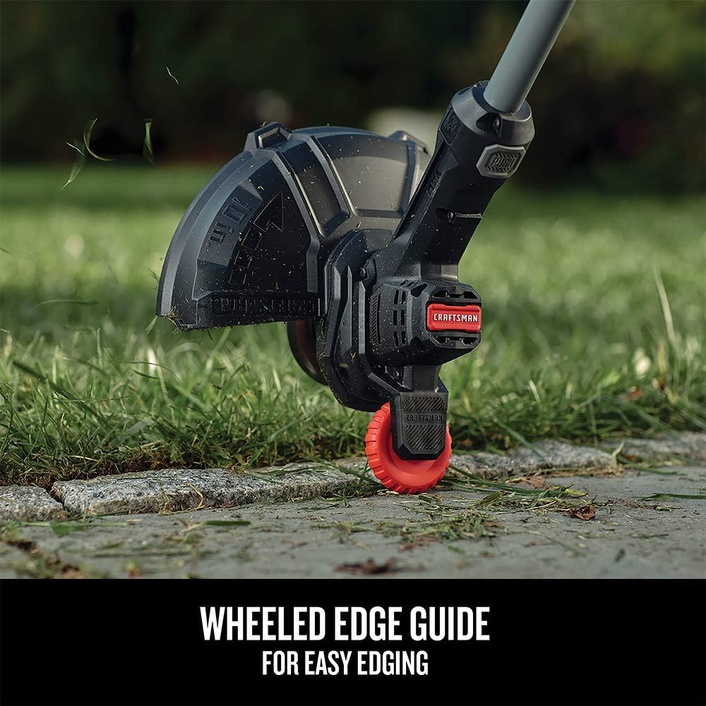 CRAFTSMAN CMCST915C1 V20 Cordless 10 in. WEEDWACKER® String Trimmer and Edger Kit78