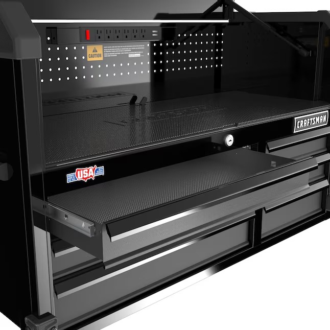 CRAFTSMAN CMST98259BK Premium 2000 Series 40.5-Inches W x 24.5-Inches H x 16-Inches D 6 -Drawer Steel Tool Chest ( Black )19_11zon